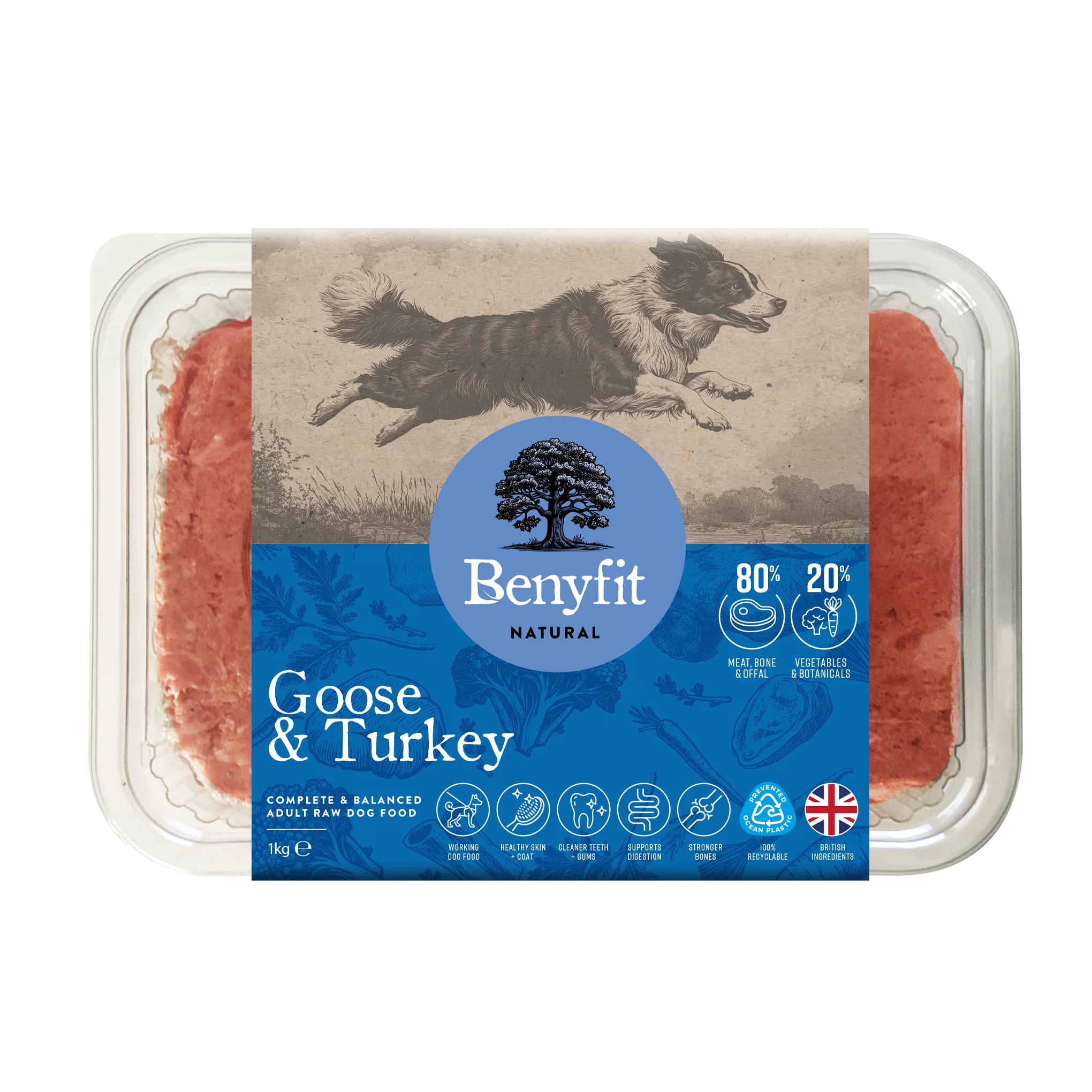 Benyfit Natural Goose & Turkey Complete 1kg