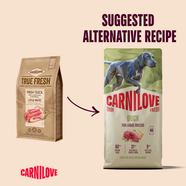 Carnilove Dog - True Fresh Duck Large Breed 12kg - Image 5