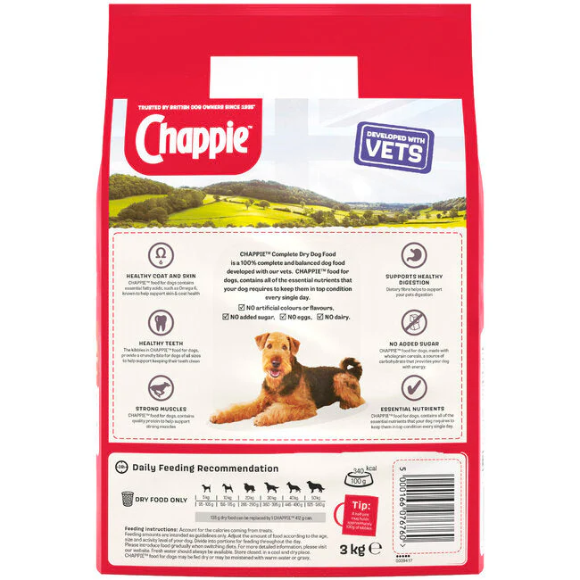 Chappie Dog - Beef & Wholegrain 3kg - Image 2