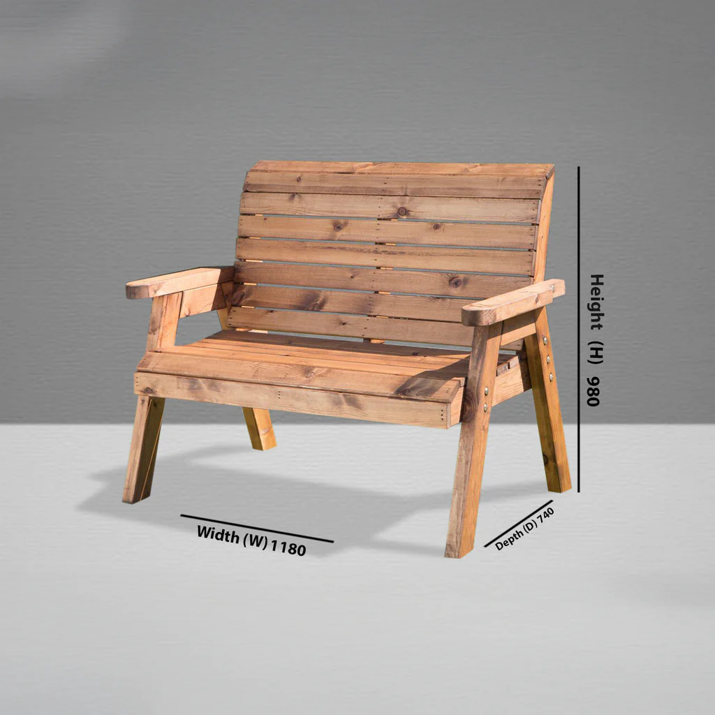 Charles Taylor - Two Seat Traditional Bench - Image 2