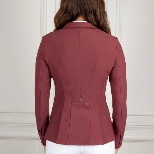 Coldstream Ladies Harthill Diamante Show Jacket Windsor Wine - Image 3