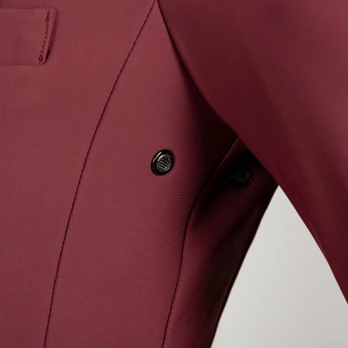 Coldstream Ladies Harthill Diamante Show Jacket Windsor Wine - Image 7
