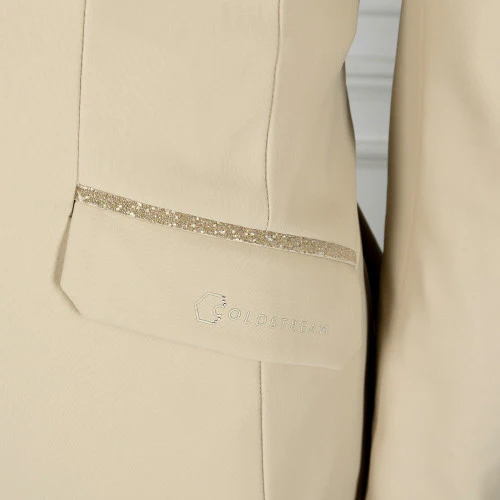 Coldstream Ladies Ledmore Diamante Show Jacket Latte - Image 4