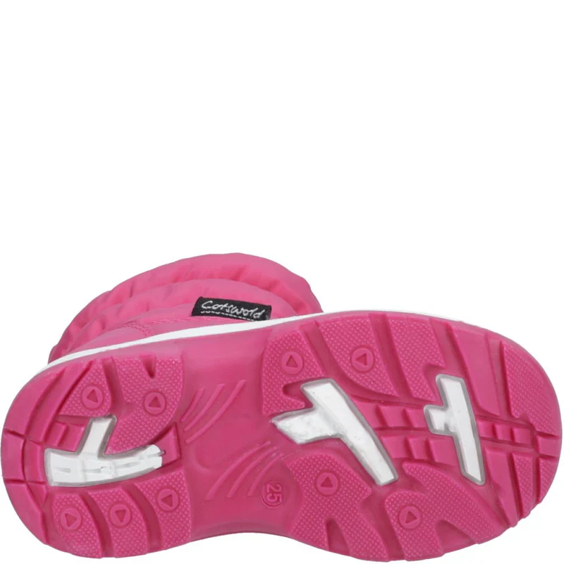 Cotswold Kids Tirely Boots Pink - Image 3