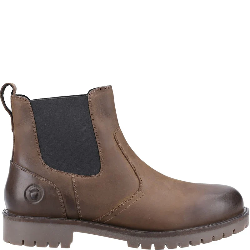 Cotswold Mens Bodicote Chelsea Boots Brown - Image 4