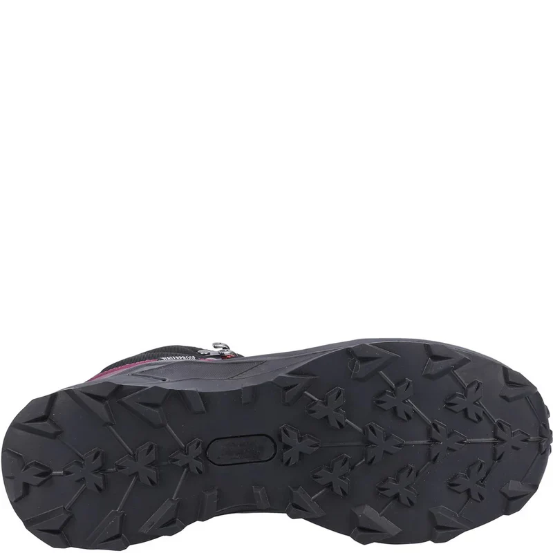 Cotswold Womens Horton Hiking Boots Burgundy - Image 3