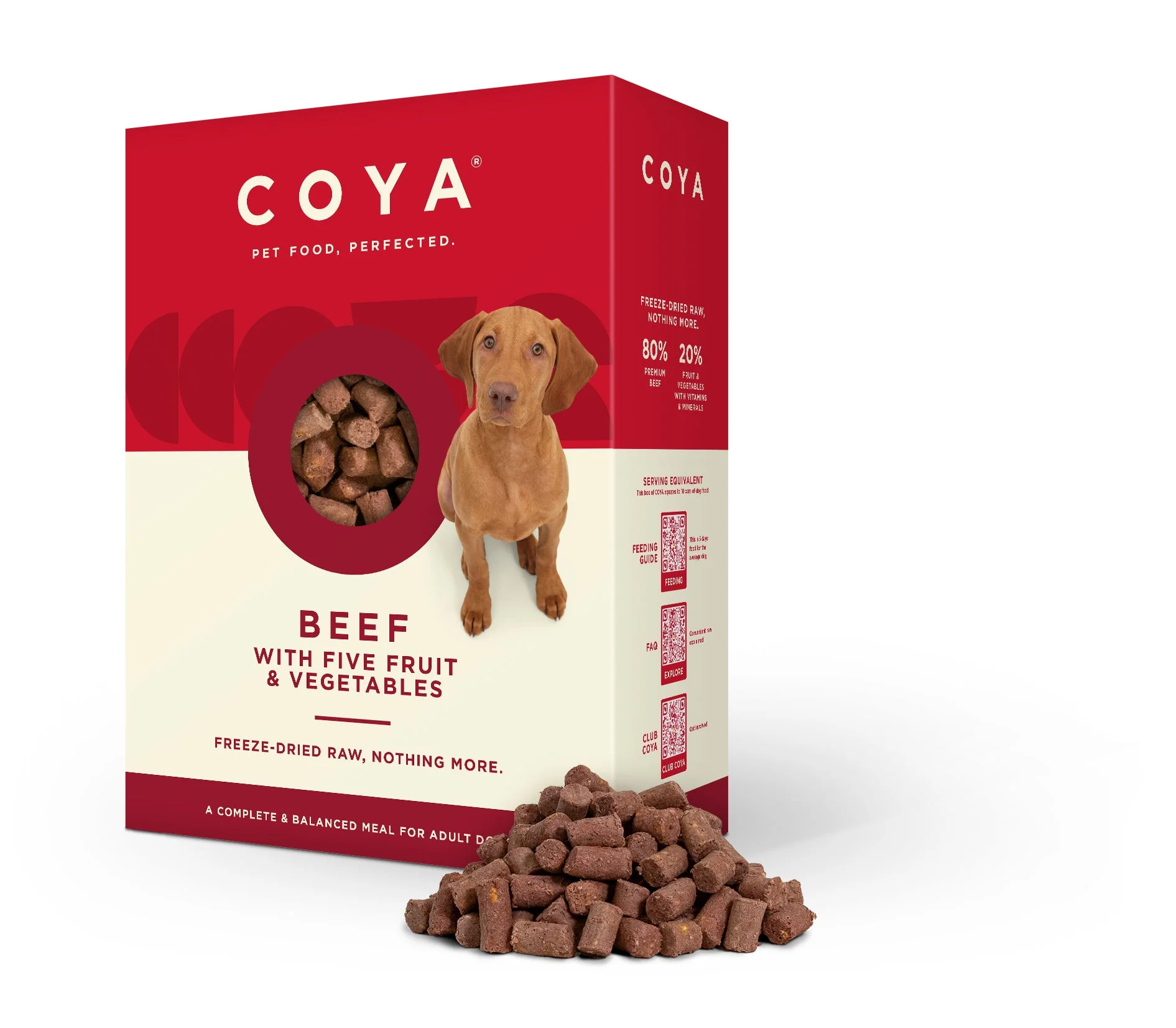 Coya Adult Dog Freeze Dried Beef 750g - Image 3