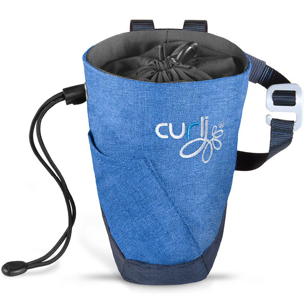 Curli Dog Treat Bag V2 Blue - Image 2
