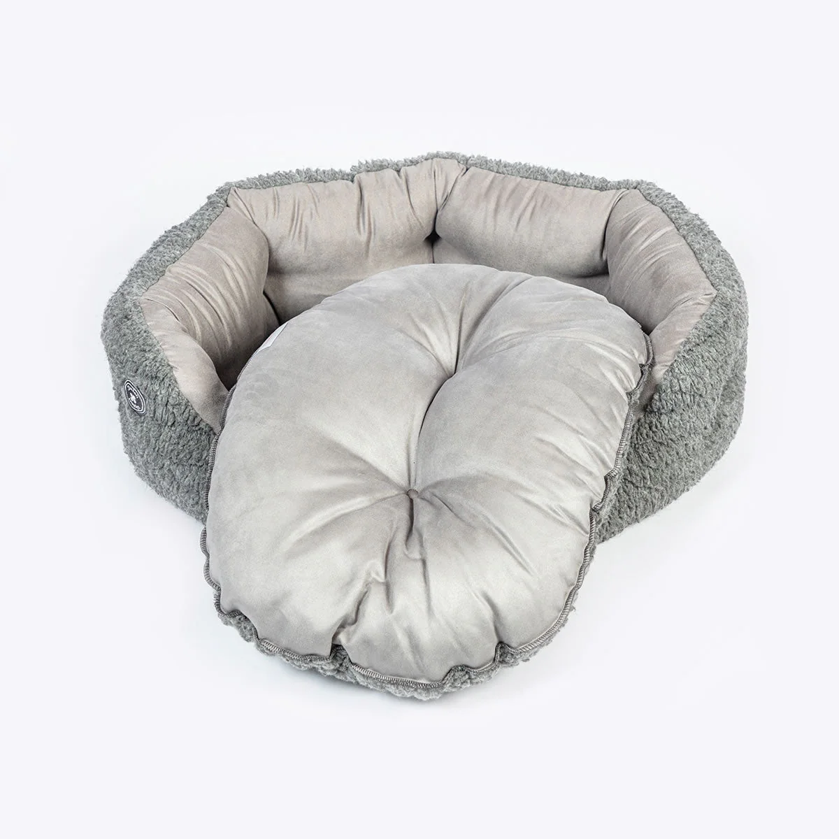 Danish Design Bobble Pewter Deluxe Slumber Bed 18" - Image 2