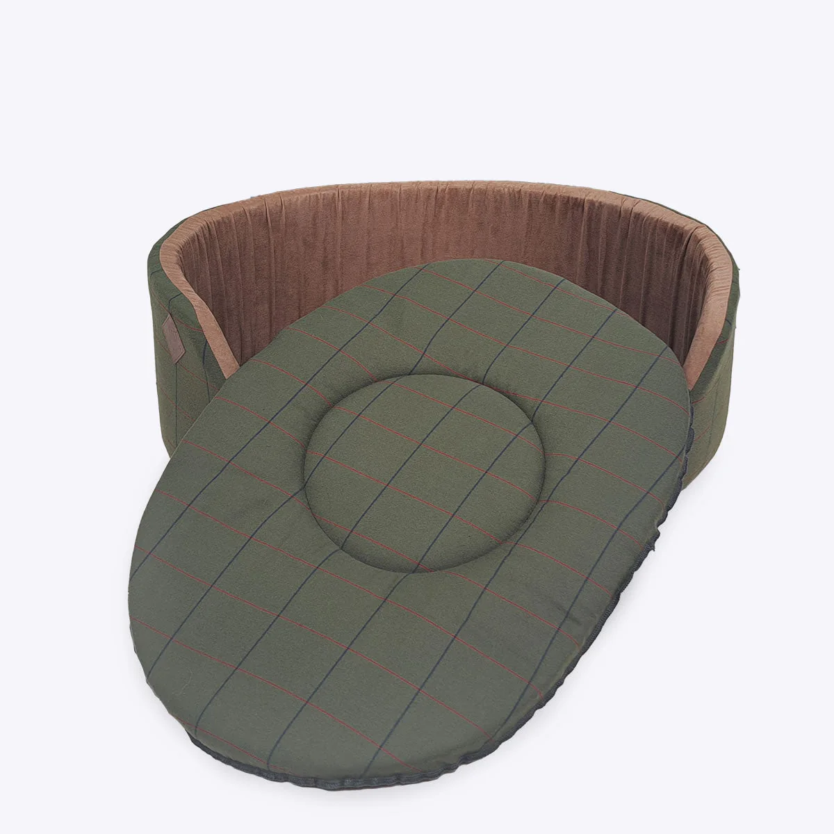 Danish Design Slumber Bed Tweed Green 21" - Image 2