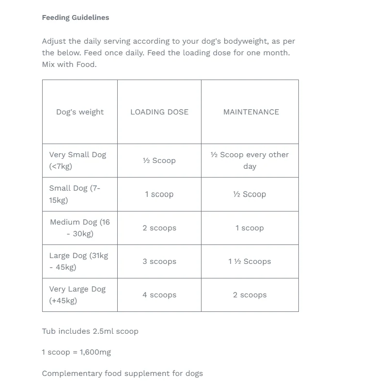 Equine Exceed K9 Joint Health 144g - Image 3