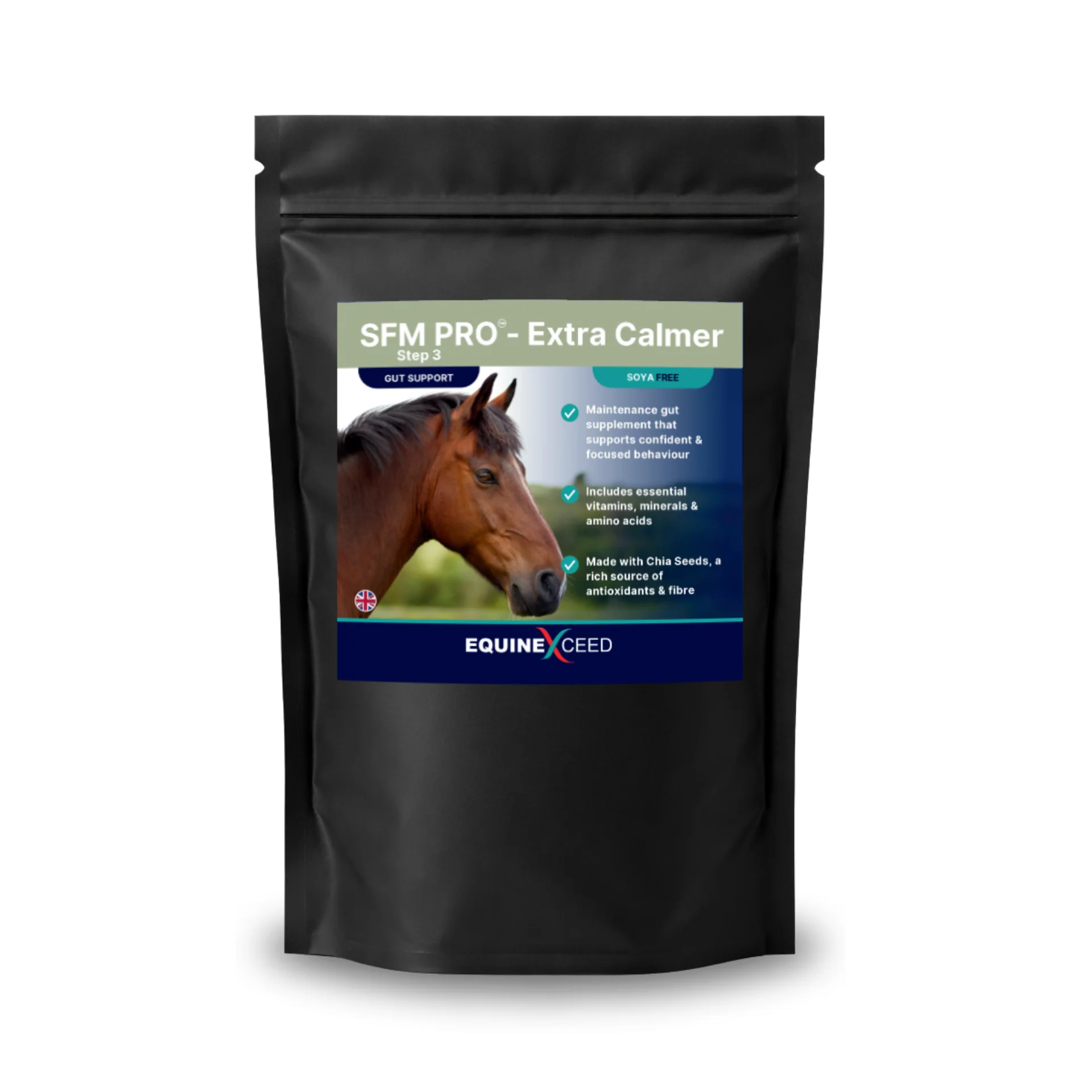 Equine Exceed SFM PRO Step 3 Extra Calmer - Soya Free 540g