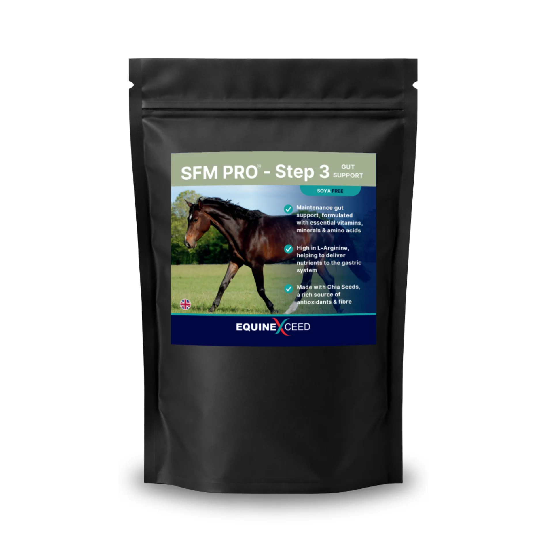 Equine Exceed SFM PRO Step 3 Gut Support - Soya Free 540g