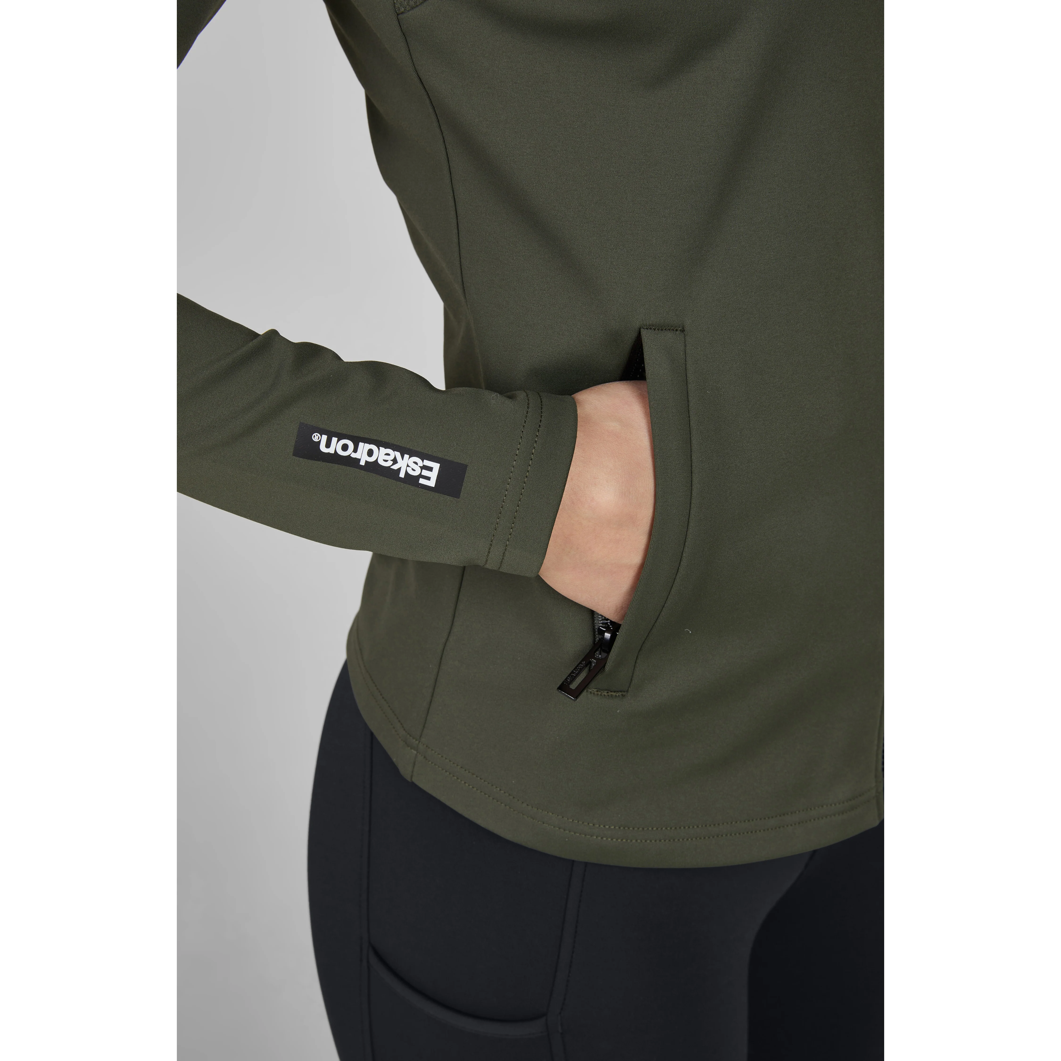 Eskadron Shirt Zip-Shirt Dynamic 25 A/W Deep Green - Image 4