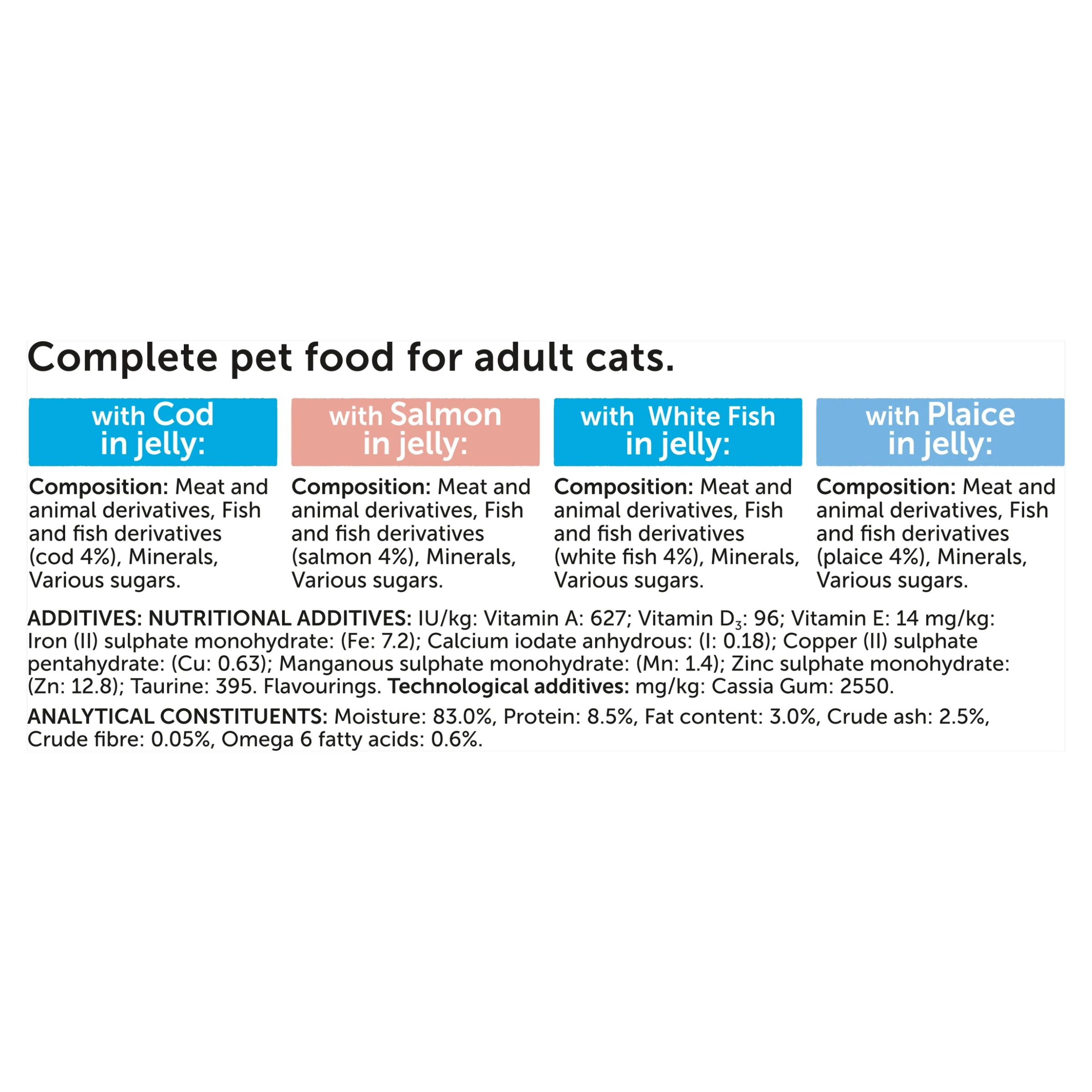 Felix Original Fish Selection in Jelly Wet Cat Food 80x85g - Image 4