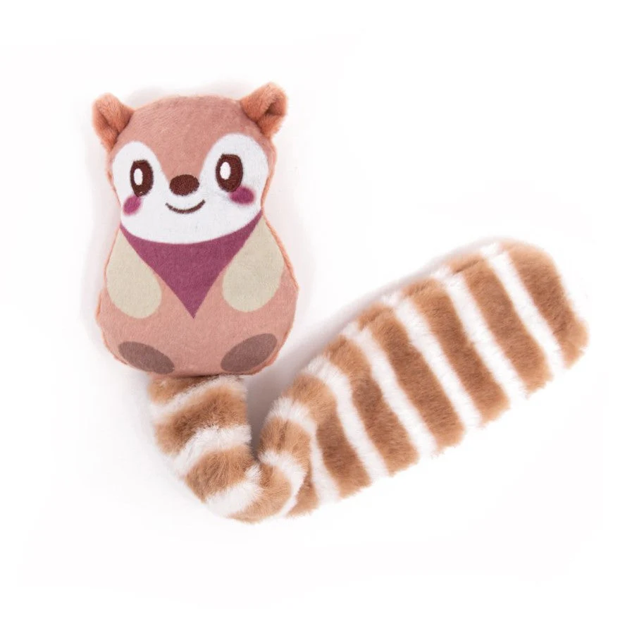 Fiesta Long Crinkle Tail Fox Cat Toy - Image 2