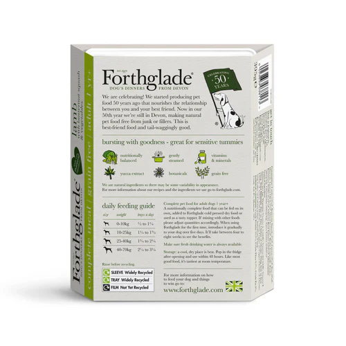 Forthglade Adult Complete Grain Free Lamb & Butternut Squash 395g - Image 2