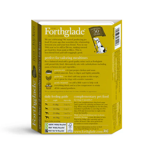 Forthglade 2months+ Complementary Just Chicken 395g - Image 2