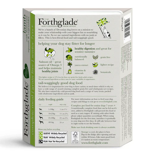 Forthglade Senior Grain Free Lamb & Butternut Squash 395g - Image 2