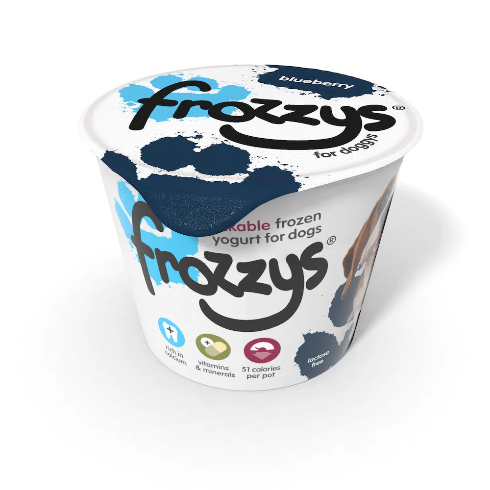 Frozzys Blueberry Frozen Yogurt For Dogs 85g - Image 2
