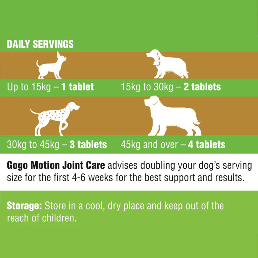 GoGo Motion Joint Care 130 Tablets - Image 3
