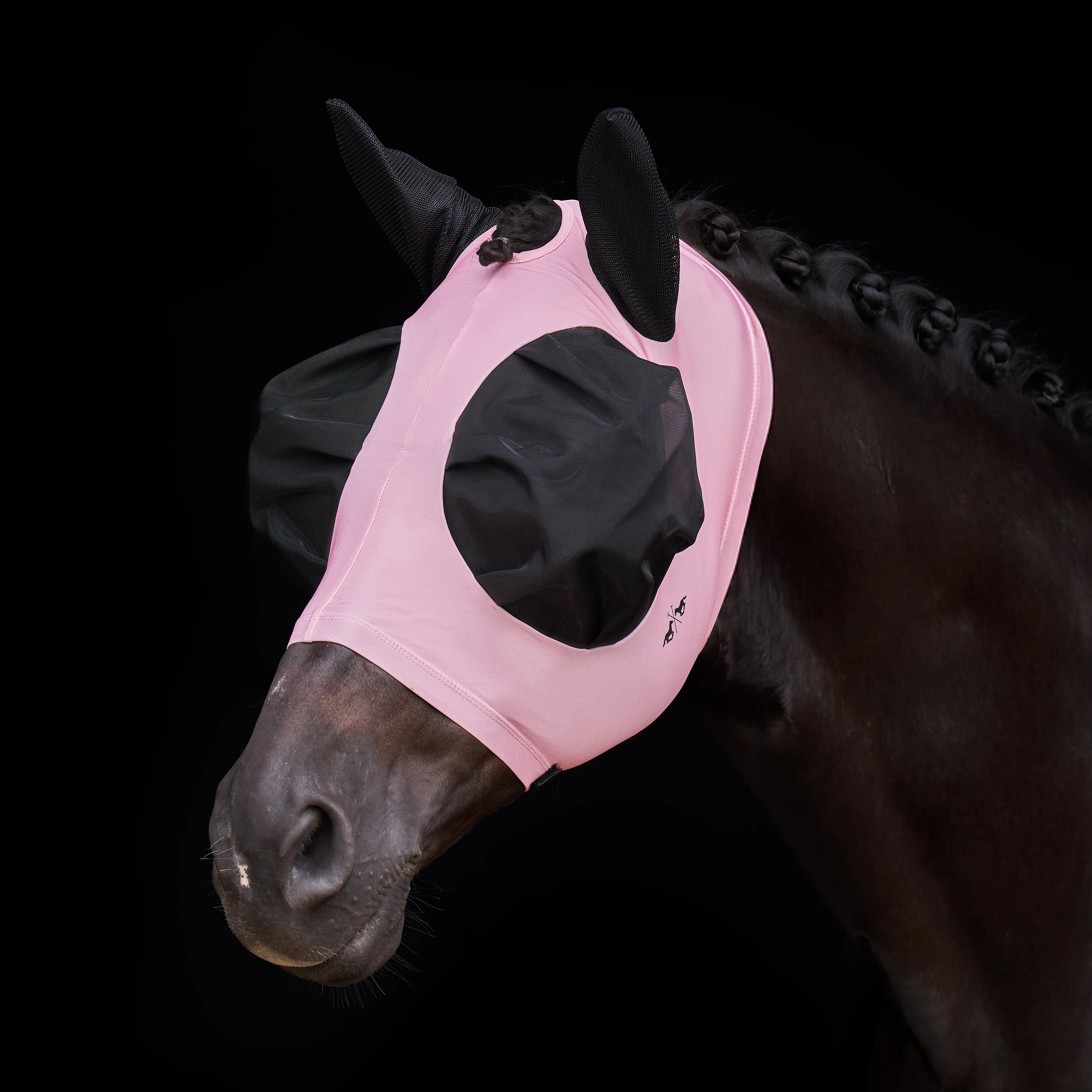 HV Polo Flymask HVPNena Pretty Pink - Image 2