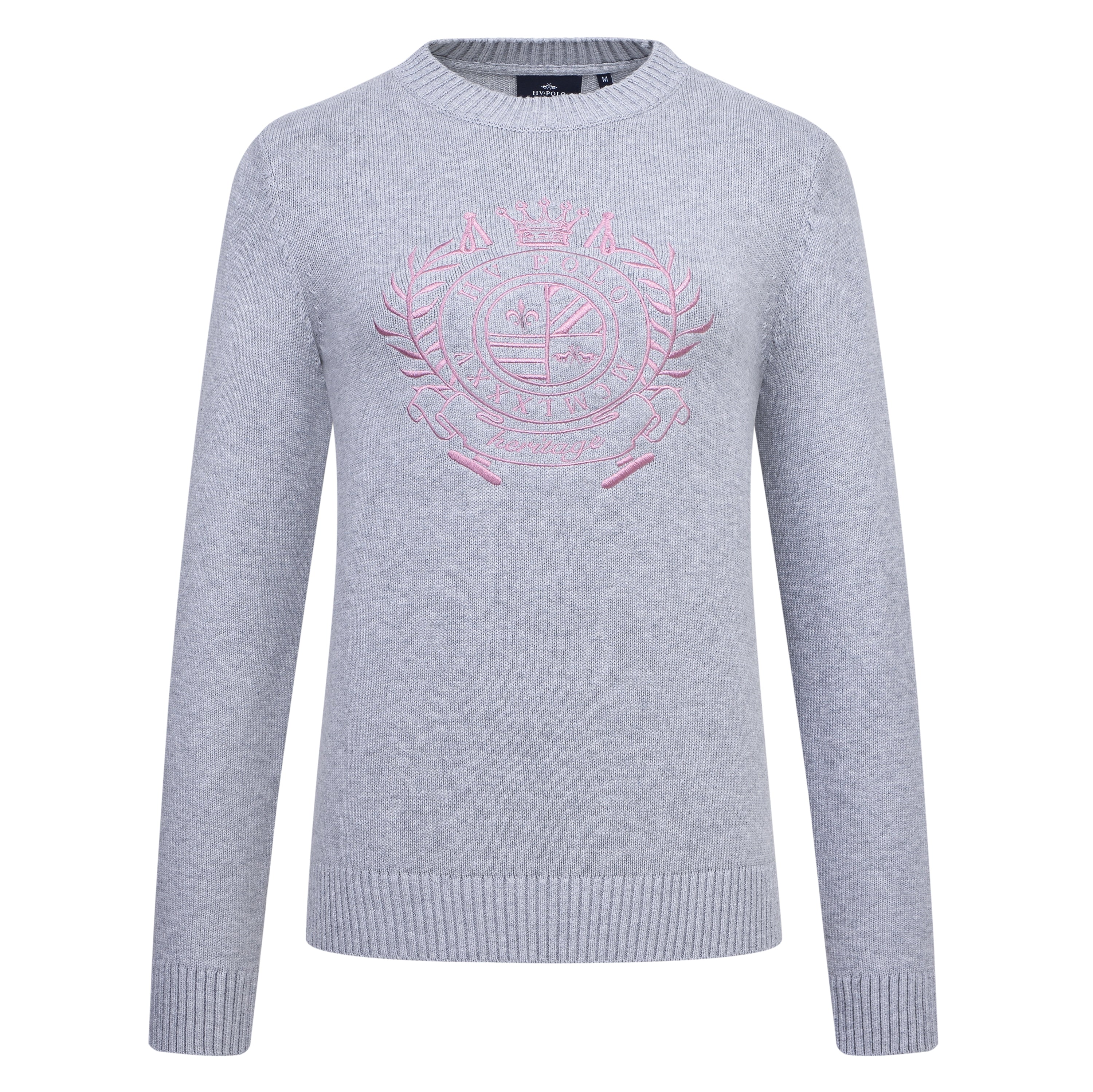 HV Polo Pullover HVPJordyn Grey Melange - Image 3