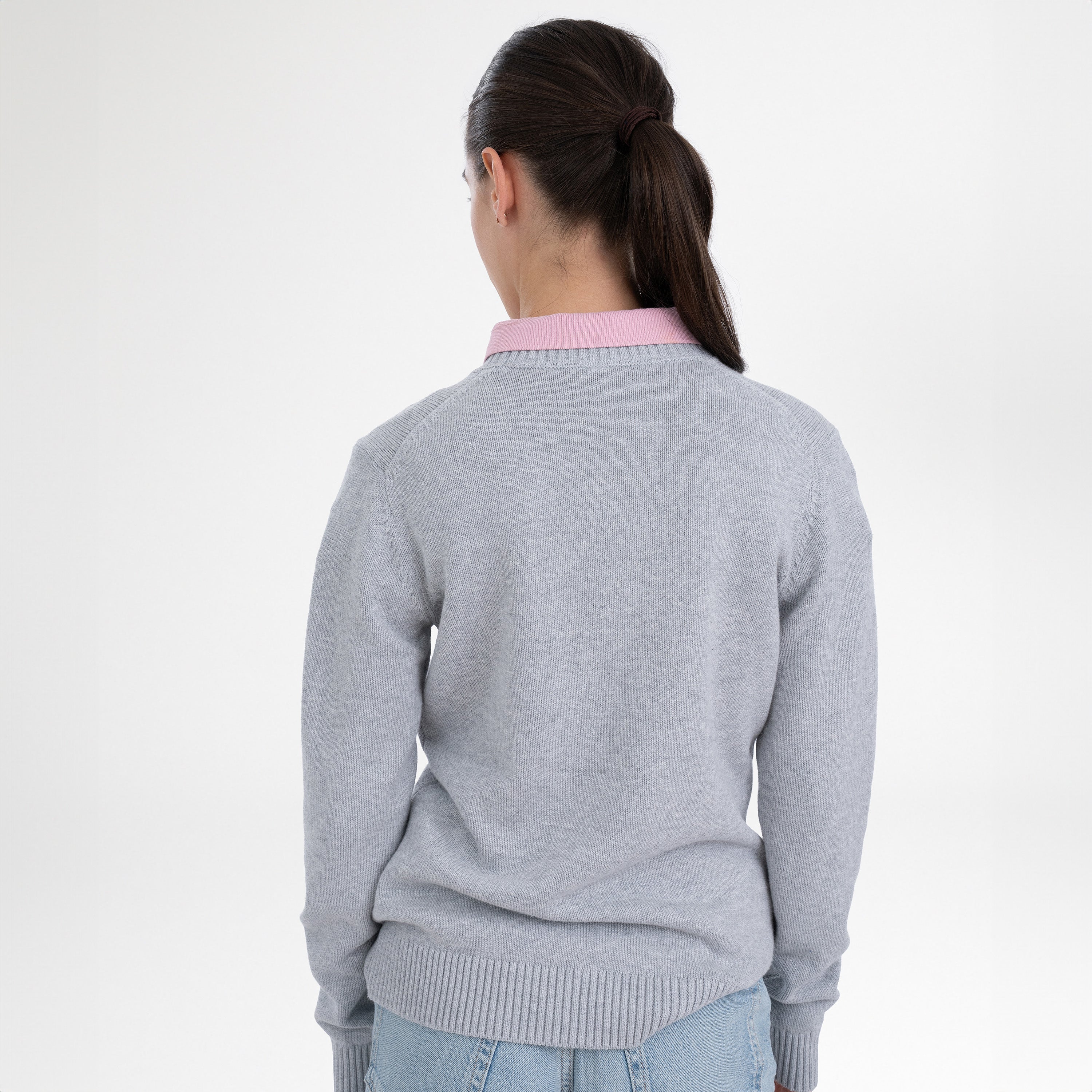 HV Polo Pullover HVPJordyn Grey Melange - Image 5