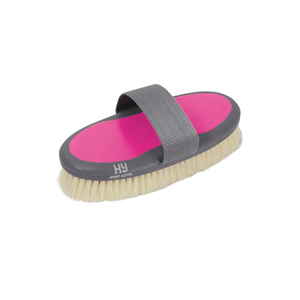 Hy Sport Active Goats Hair Body Brush - Image 3