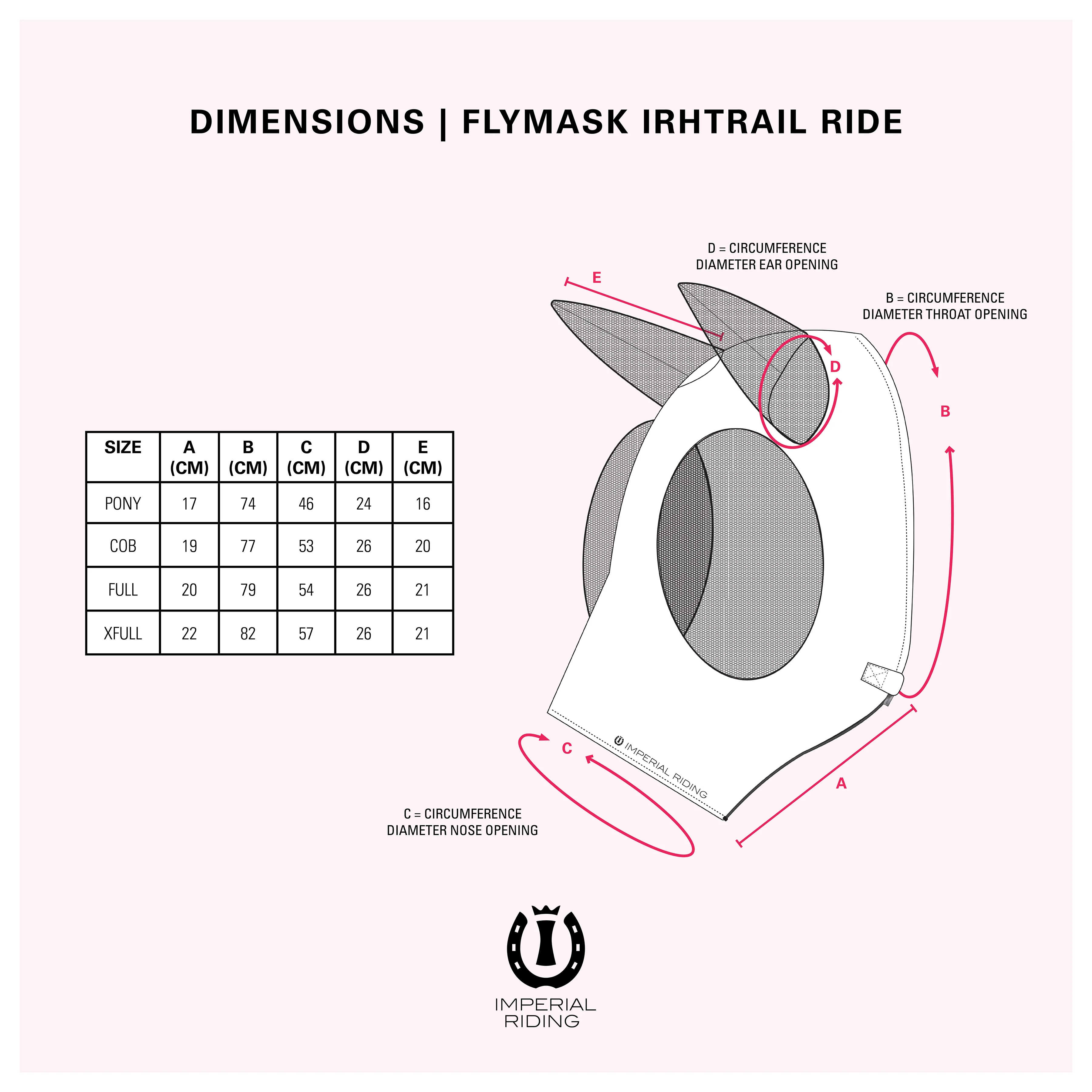 Imperial Riding Flymask IRHTrail Ride Unicorn - Image 2