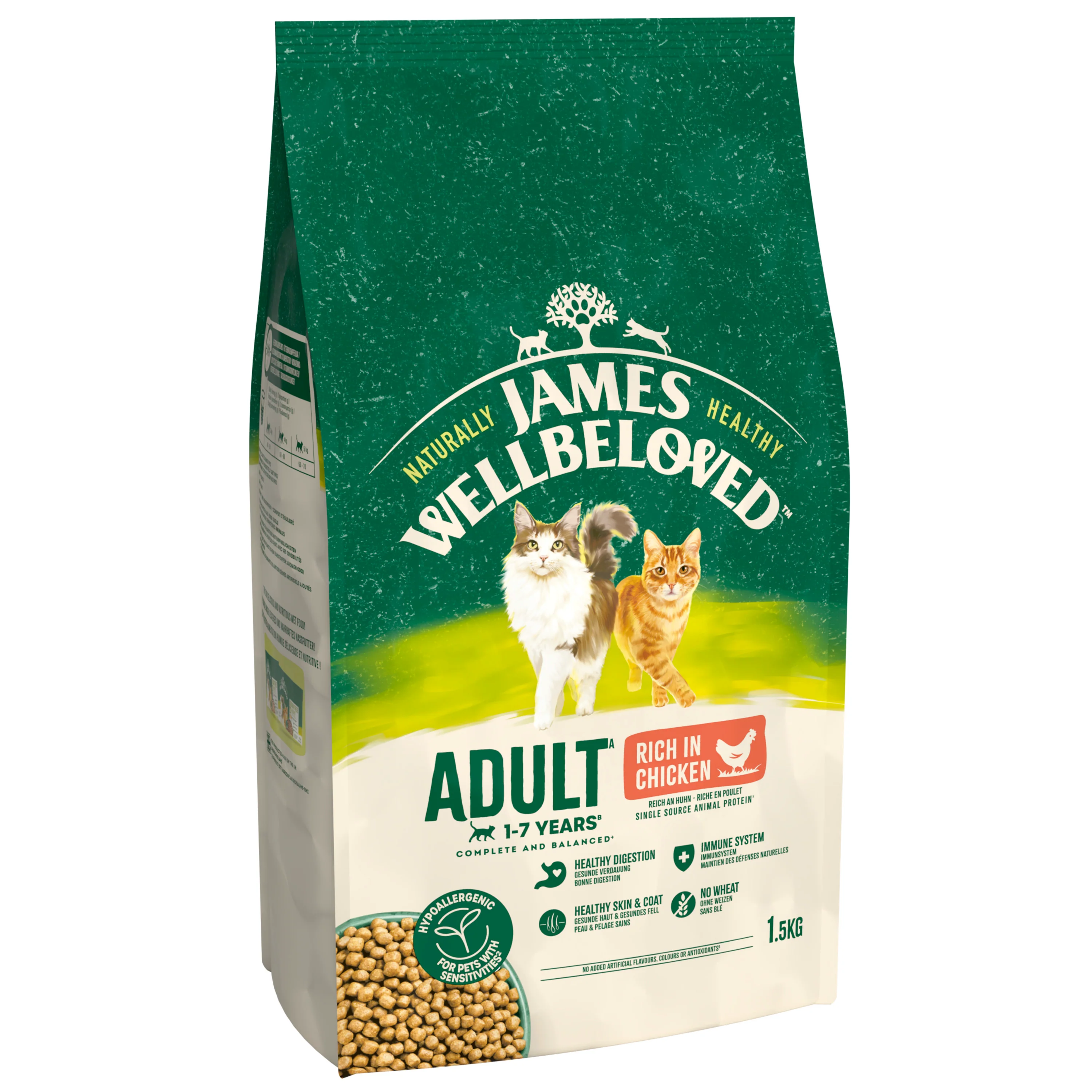 James Wellbeloved Cat - Adult Chicken 1.5kg - Image 4