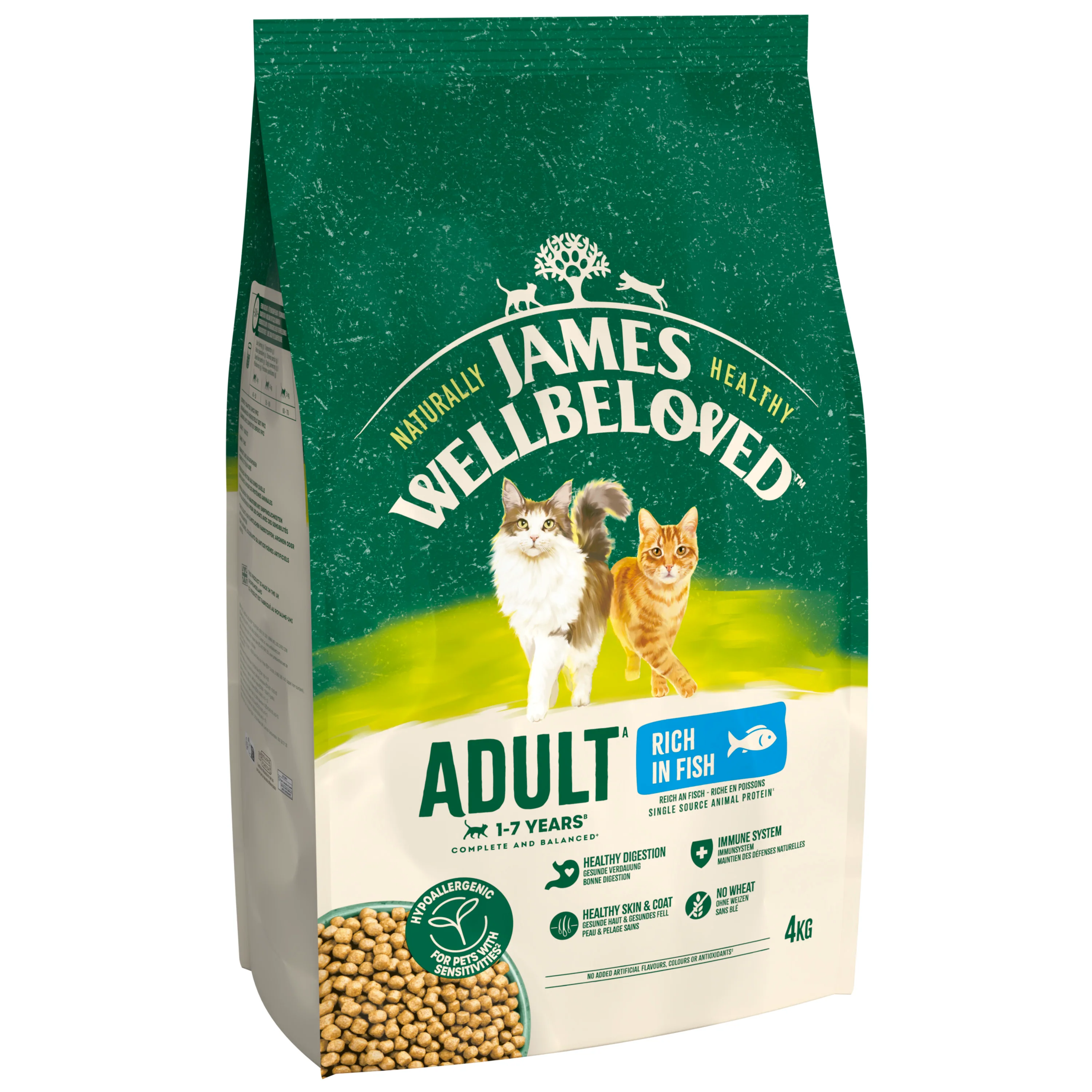 James Wellbeloved Cat - Adult Fish 4kg - Image 4