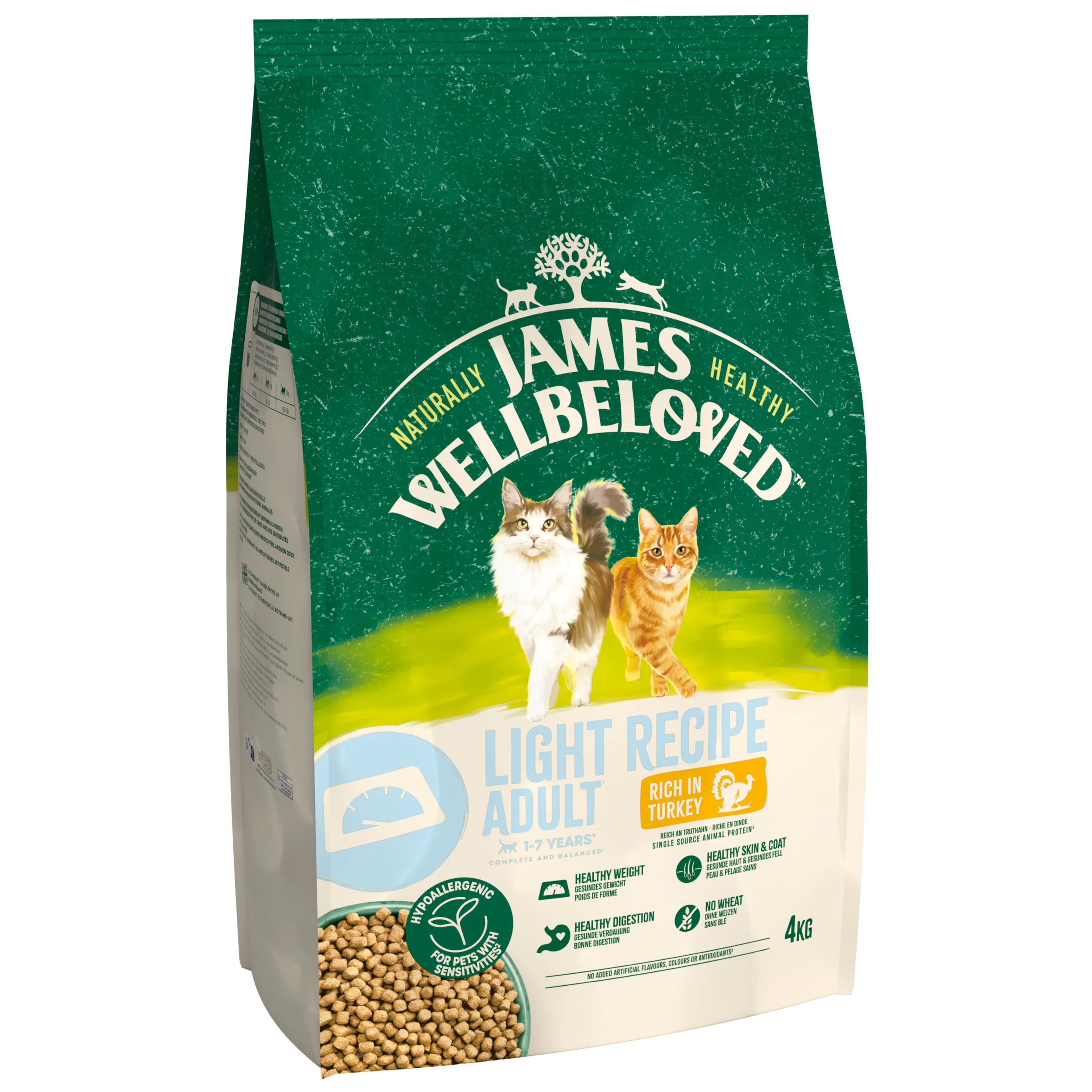 James Wellbeloved Cat - Adult Light Turkey 4kg - Image 4