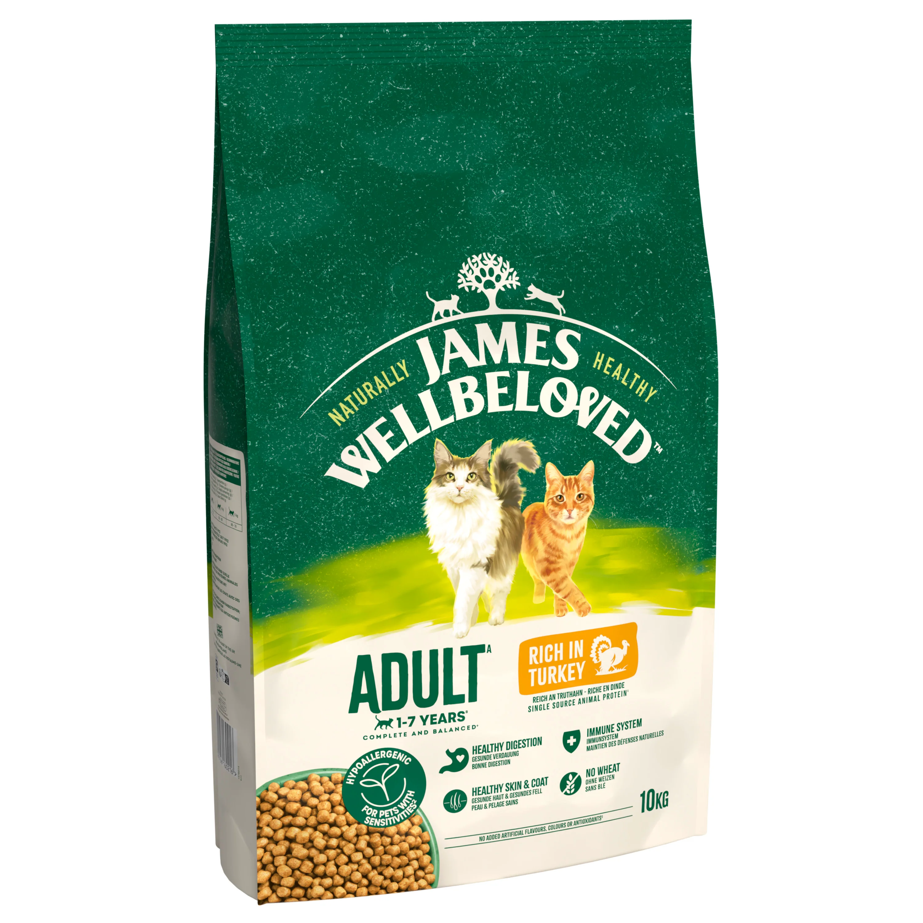 James Wellbeloved Cat - Adult Turkey 10kg - Image 4