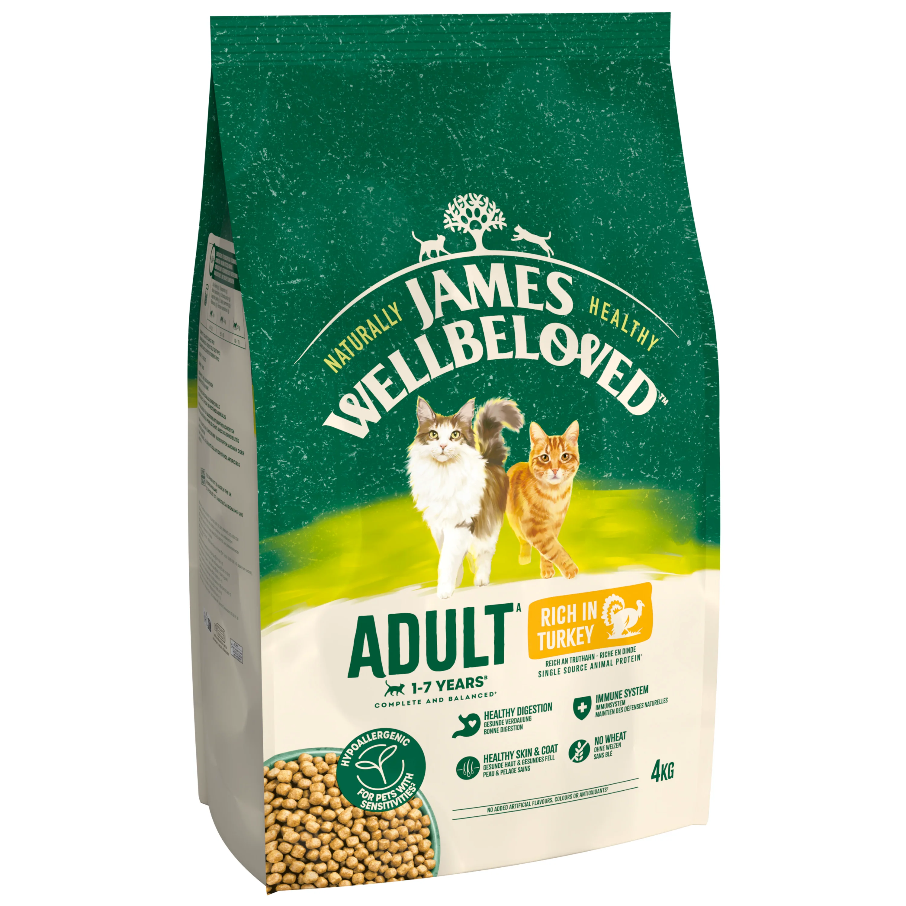 James Wellbeloved Cat - Adult Turkey 4kg - Image 4