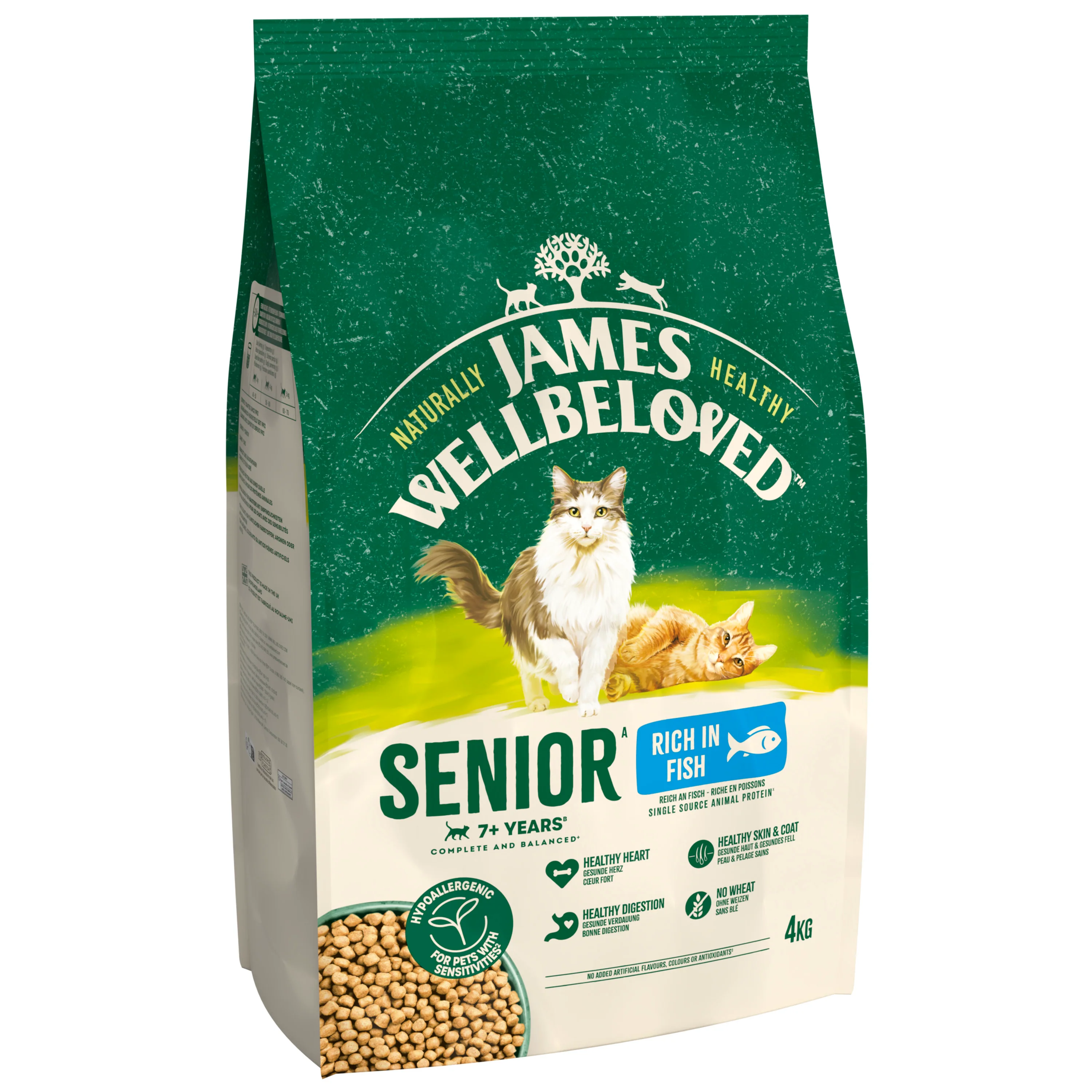 James Wellbeloved Cat - Senior Fish 4kg - Image 4