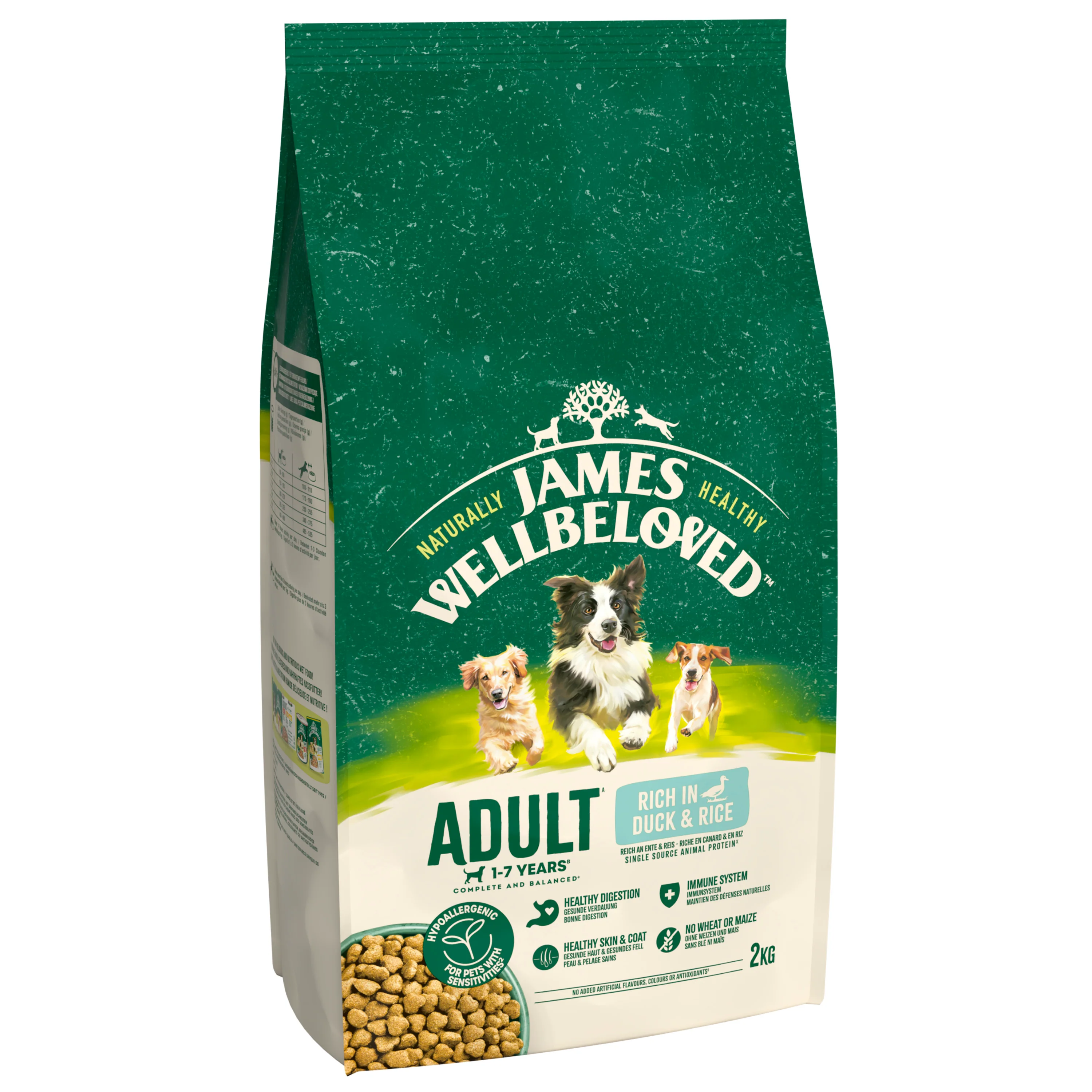 James Wellbeloved Dog - Adult Duck & Rice 2kg - Image 4