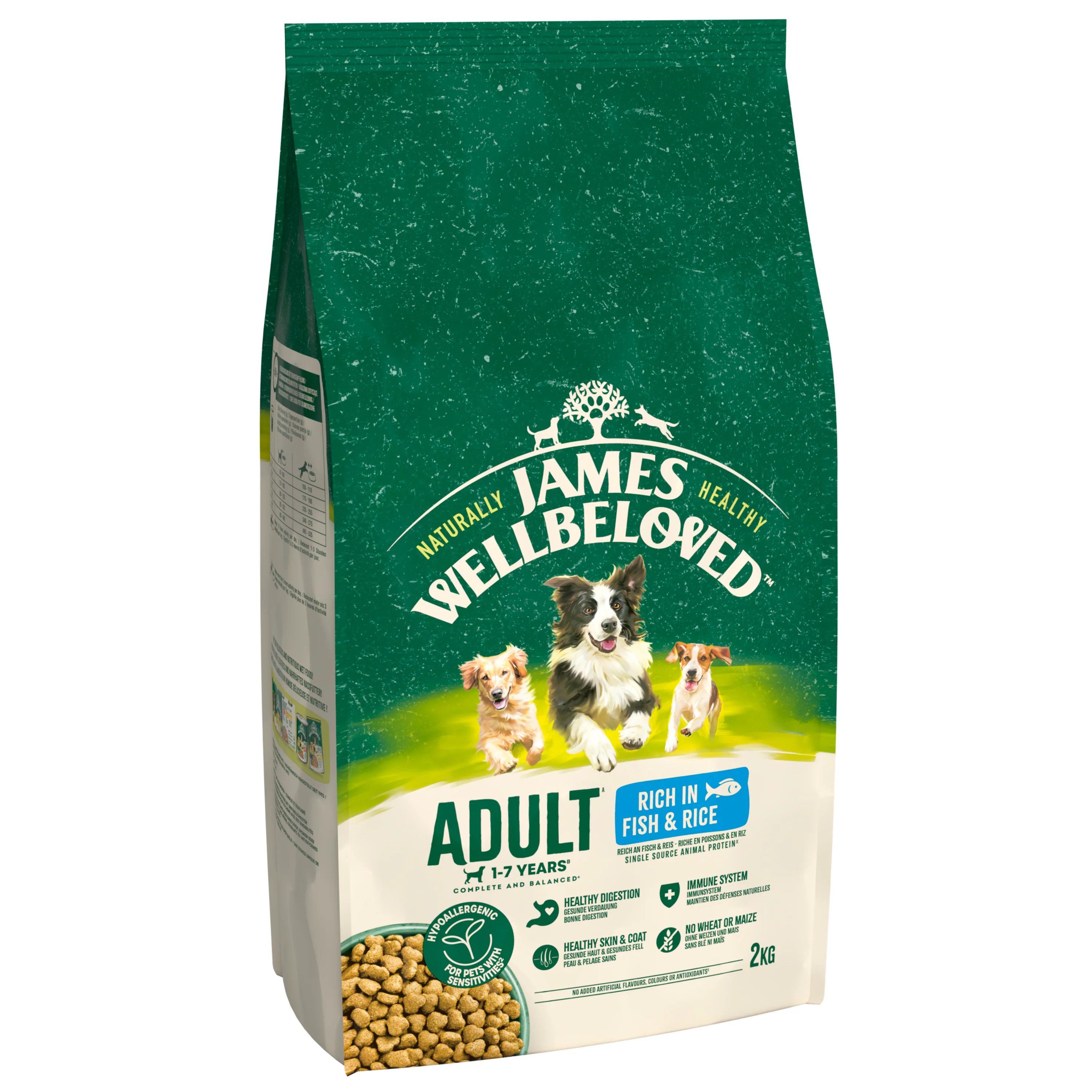 James Wellbeloved Dog - Adult Fish & Rice 2kg - Image 4
