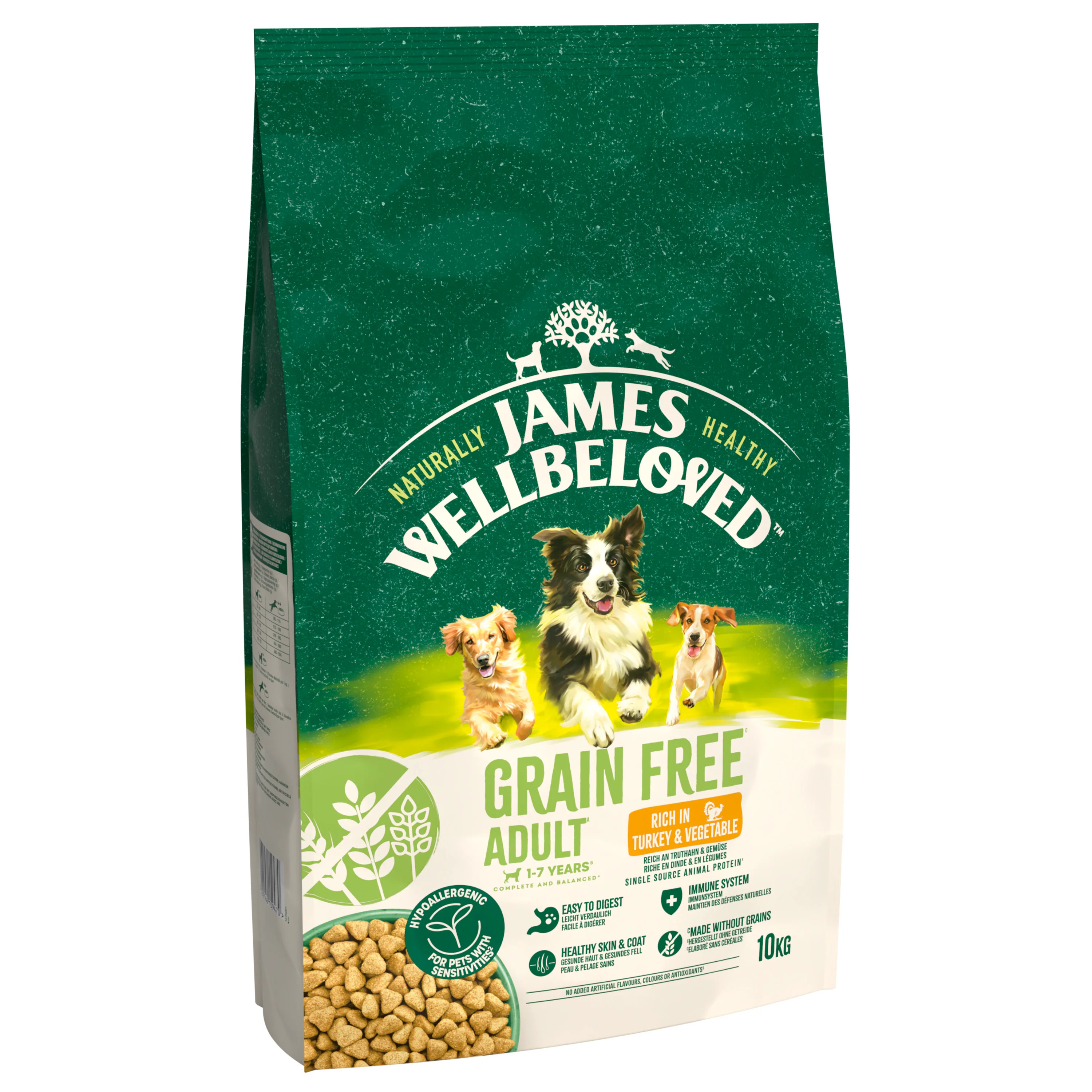 James Wellbeloved Dog - Adult Grain Free Turkey & Veg 10kg - Image 4