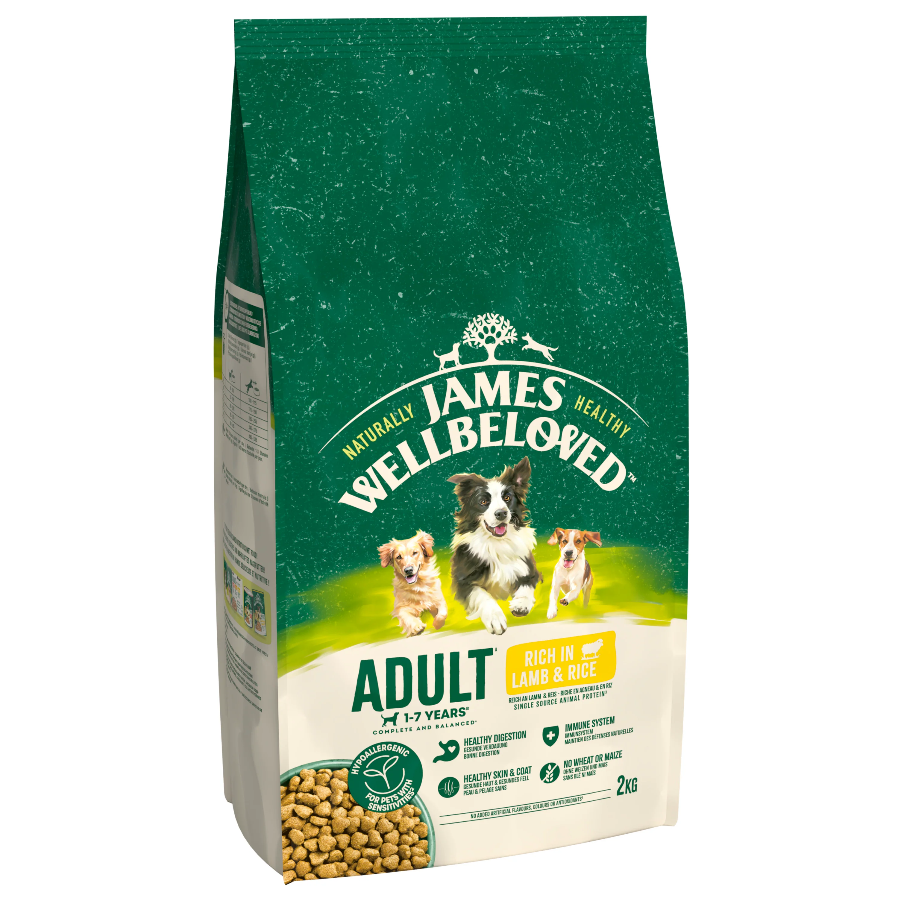 James Wellbeloved Dog - Adult Lamb & Rice 2kg - Image 4