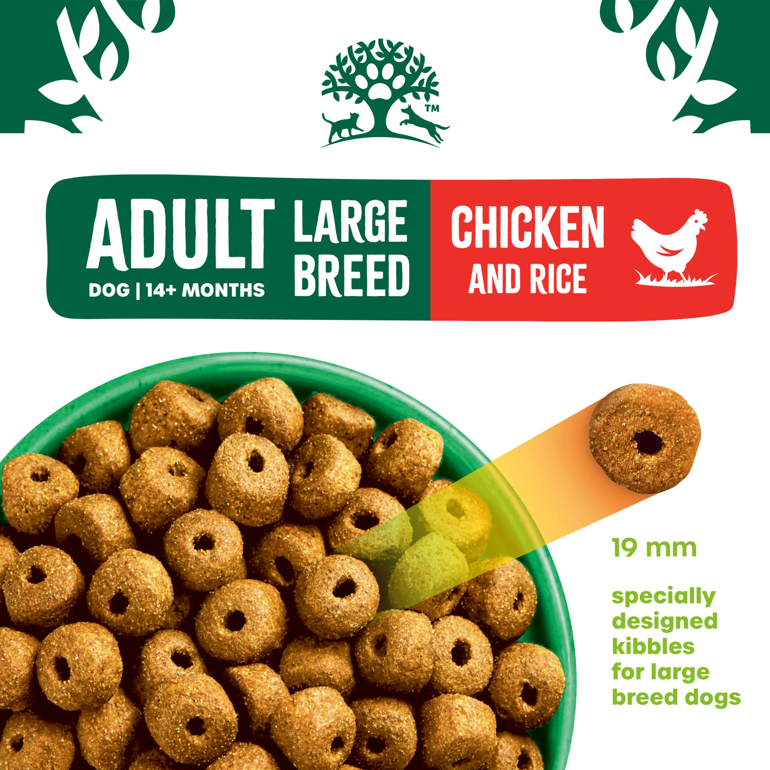 James Wellbeloved Dog - Adult Large Breed Chicken & Rice 15kg - Image 2