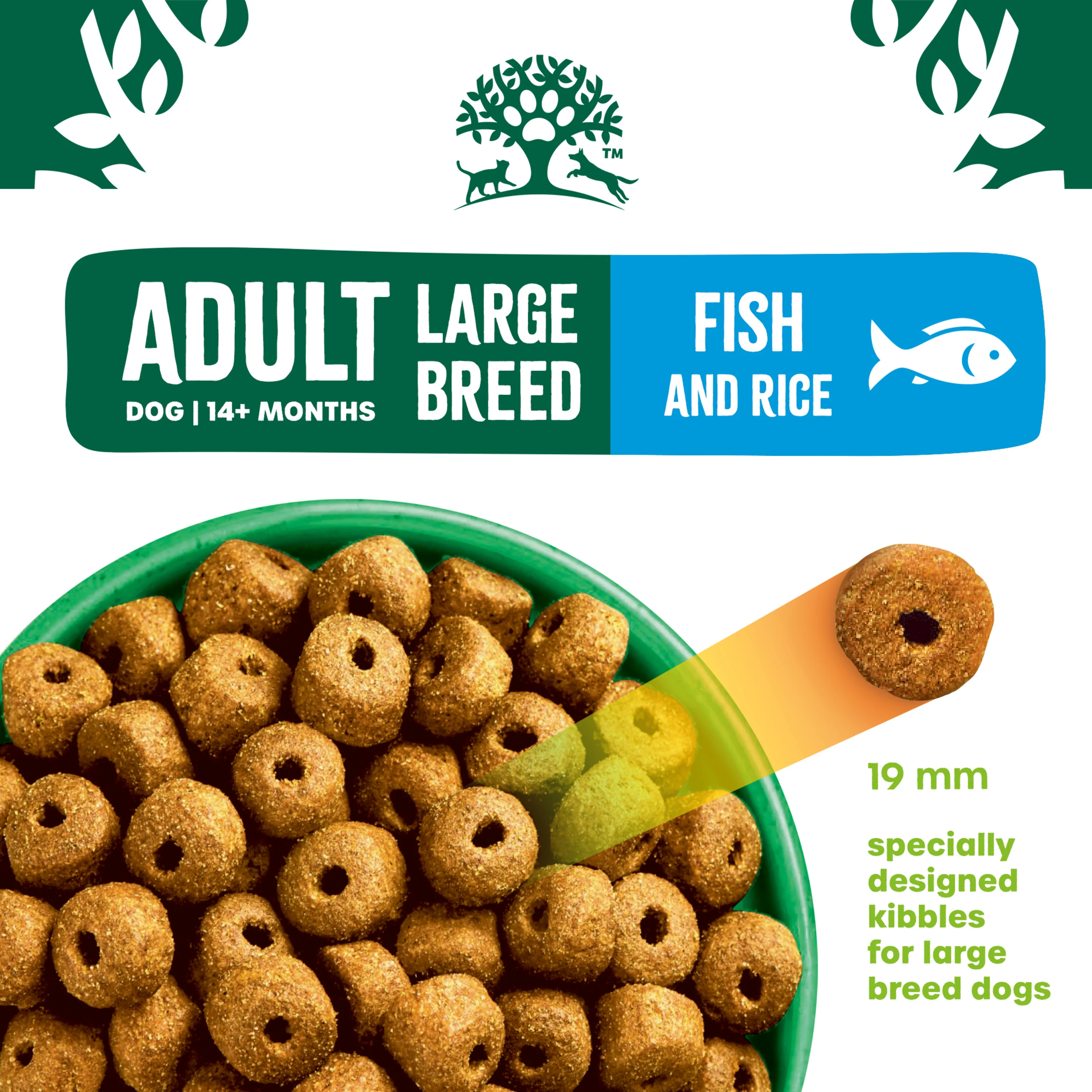 James Wellbeloved Dog - Adult Large Breed Fish & Rice 15kg - Image 2