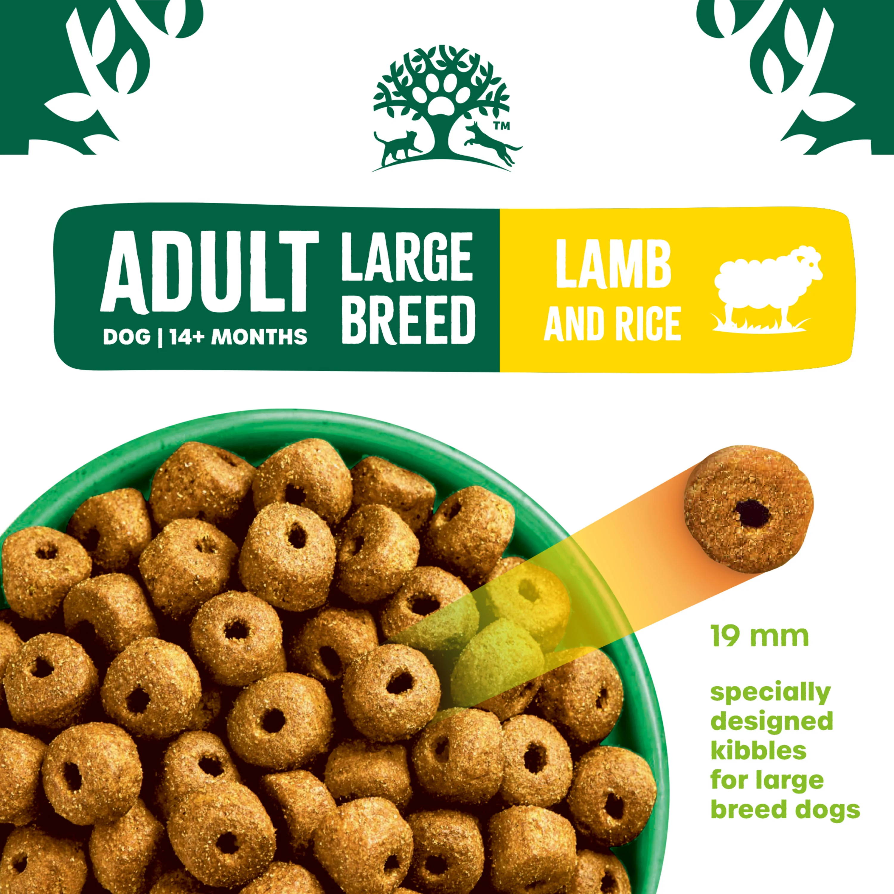James Wellbeloved Dog - Adult Large Breed Lamb & Rice 15kg - Image 2