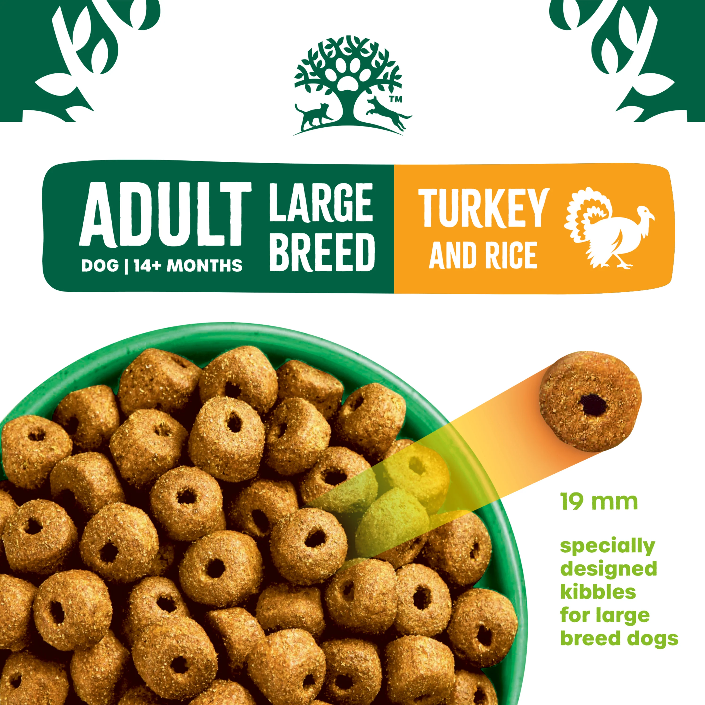 James Wellbeloved Dog - Adult Large Breed Turkey & Rice 15kg - Image 2