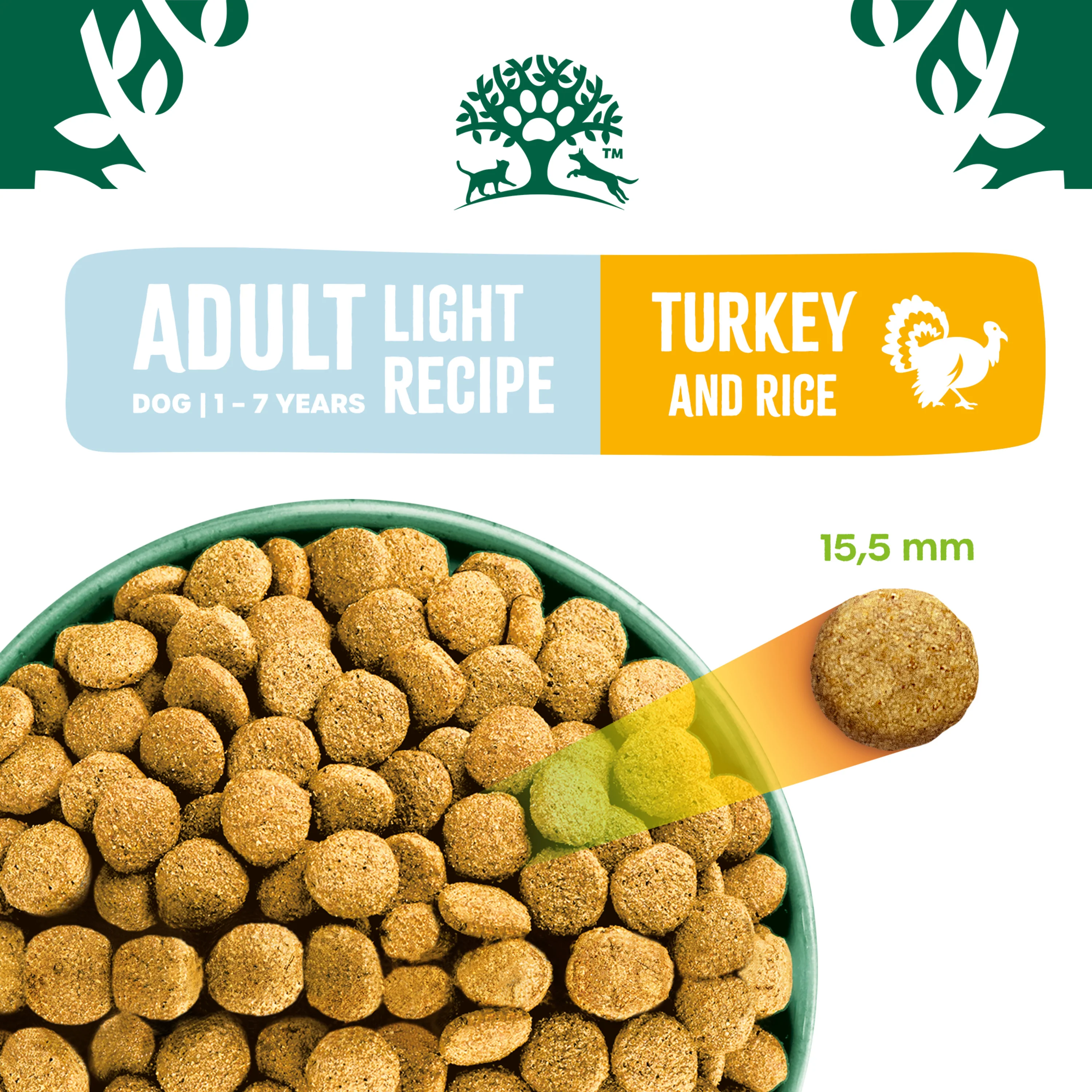 James Wellbeloved Dog - Adult Light Turkey & Rice 1.5kg - Image 2