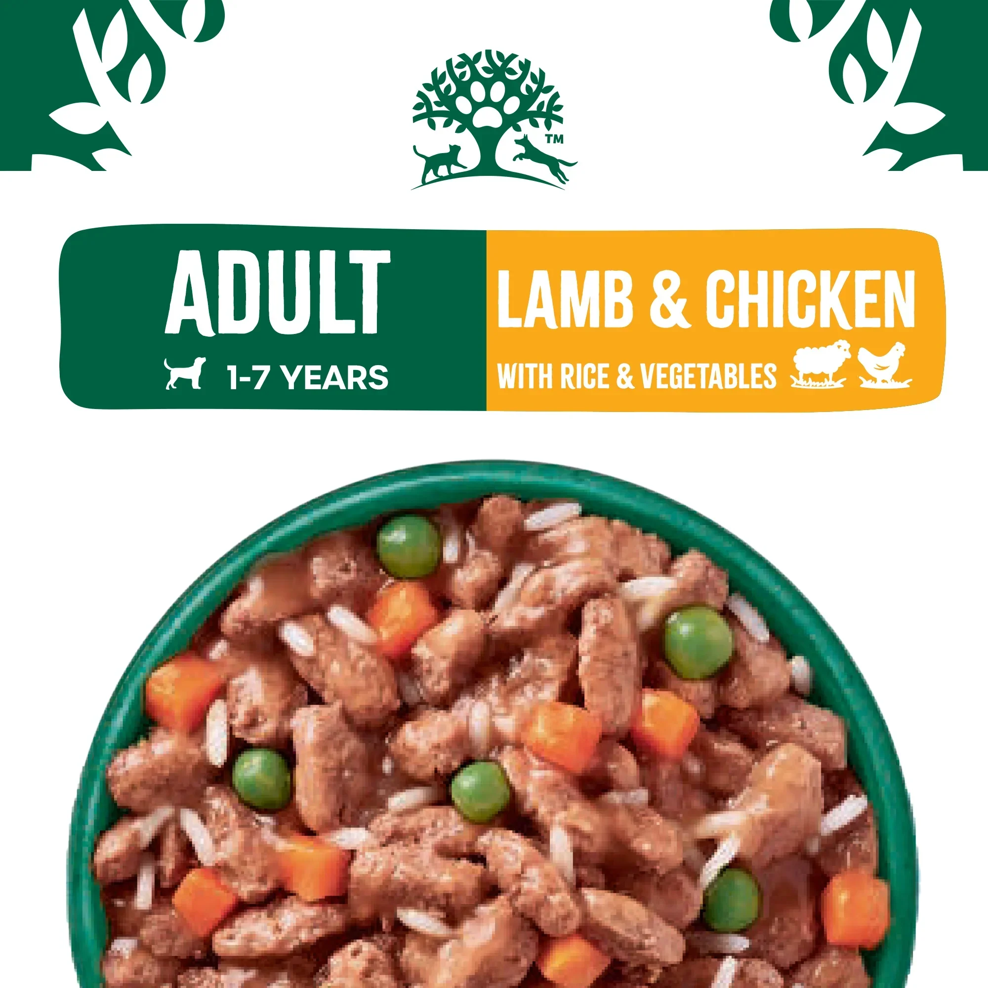 James Wellbeloved Dog - Adult Pouch Lamb & Chicken With Rice 12x90g - Image 2