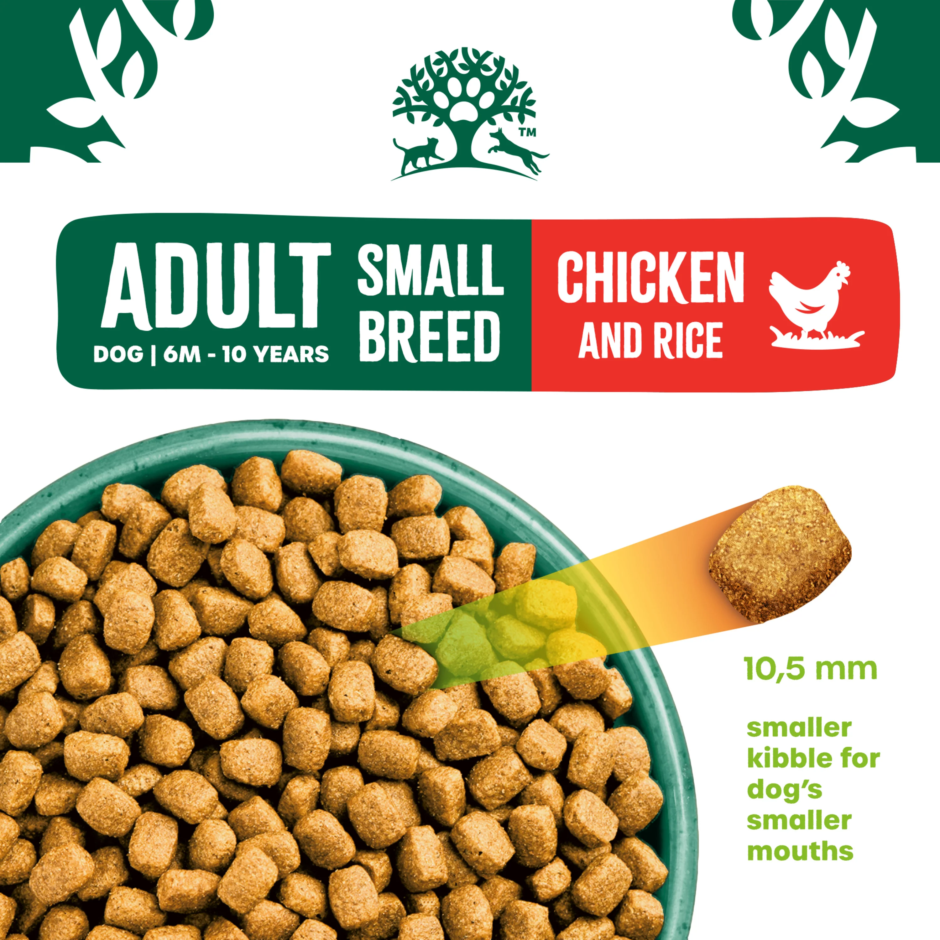 James Wellbeloved Dog - Adult Small Breed Chicken & Rice 7.5kg - Image 2