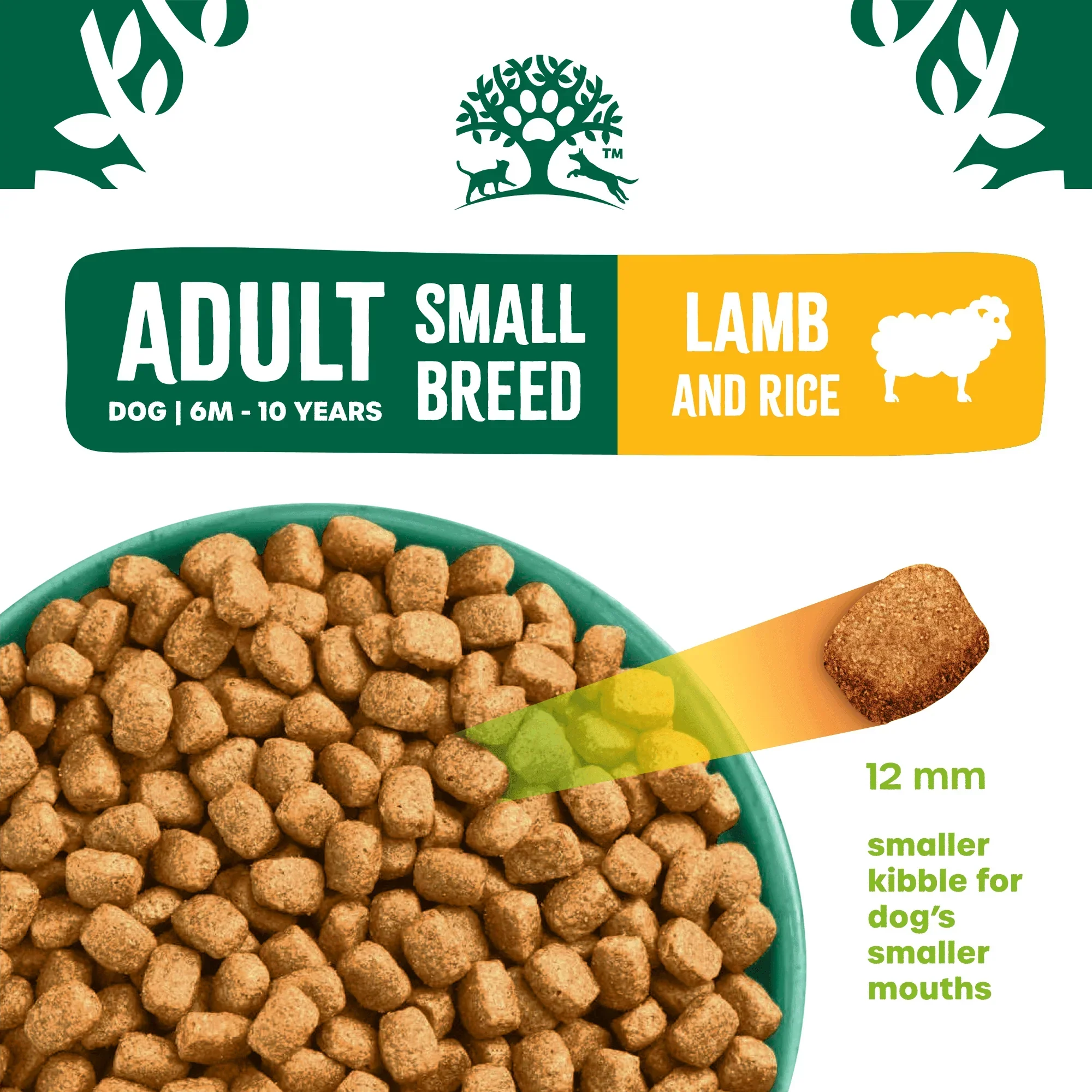 James Wellbeloved Dog - Adult Small Breed Lamb & Rice 1.5kg - Image 2