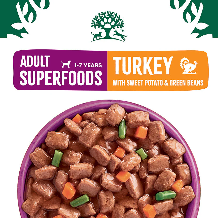 James Wellbeloved Dog - Adult Superfood Pouch Turkey 12x90g - Image 2
