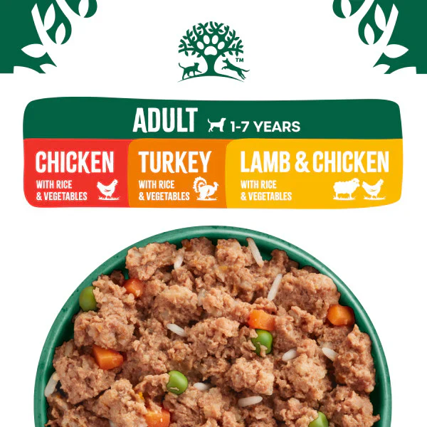 James Wellbeloved Dog - Adult Turkey, Lamb & Chicken in Loaf Variety Pack Cans 12x400g - Image 3
